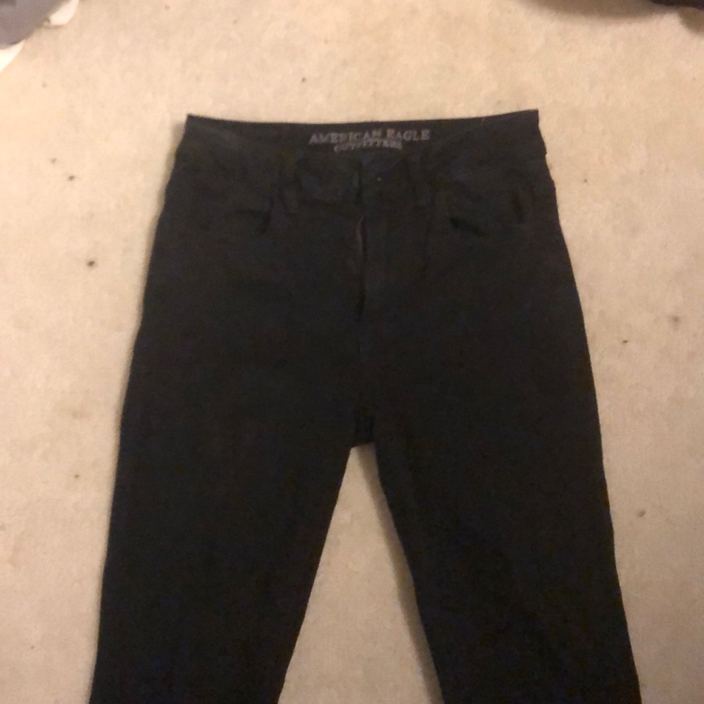 AEO Black Jeggings